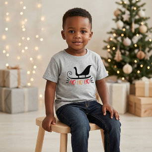 Camiseta Paseo en Trineo de Navidad Ho Ho Ho