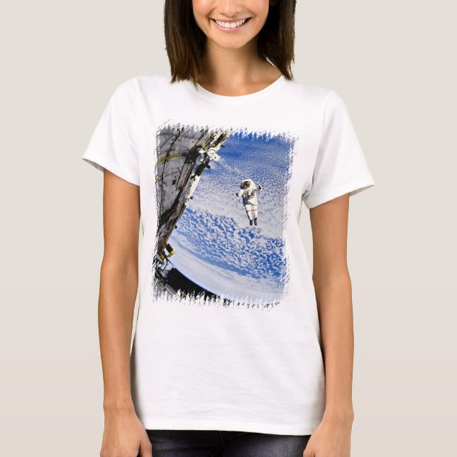 Camiseta Paseo espacial de astronauta (Anverso)