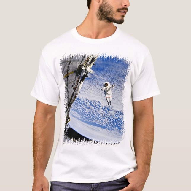 Camiseta Paseo espacial de astronauta (Anverso)