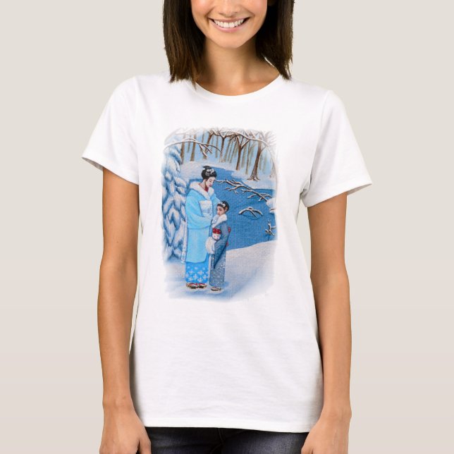 Camiseta "Paseo invernal" (Anverso)
