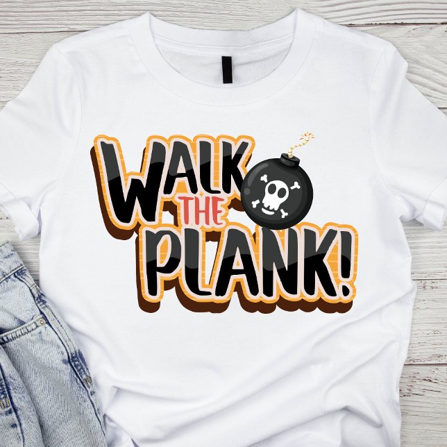 Camiseta Paseo lúdico por la bomba de plank (Subido por el creador)