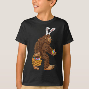Camiseta Paseo Marítimo De Pascua Con Cesta De Huevos Niños