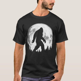 Camiseta Paseo Nocturno De Pie Grande. Guay Full Moon And T