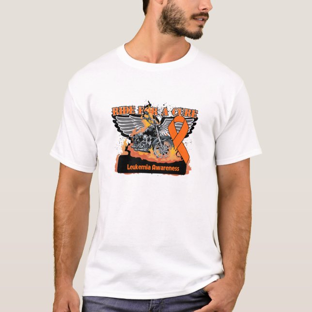 Camiseta Paseo para una curación - leucemia (Anverso)