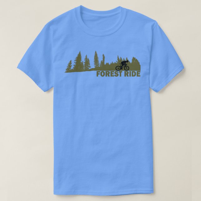 Camiseta paseo por el bosque (Diseño del anverso)
