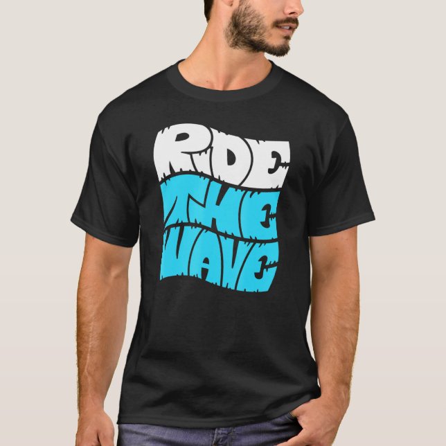 Camiseta Paseo Por La Ola Para Surfistas Que Dicen Surf Bea (Anverso)