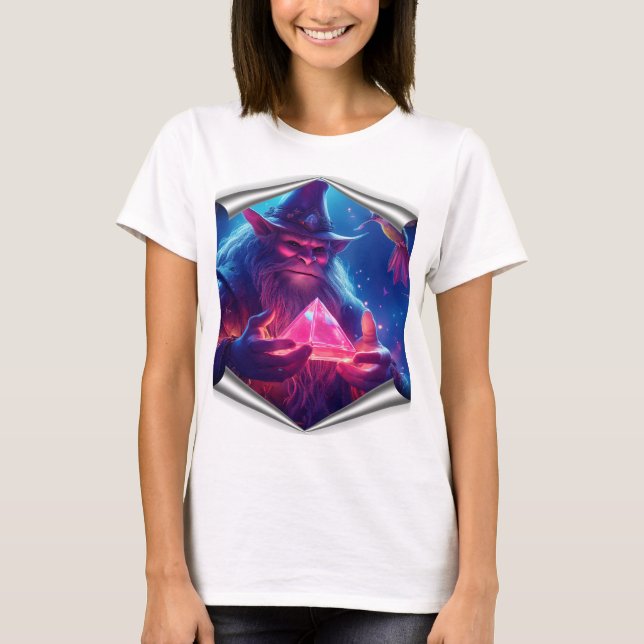 Camiseta Paseo Por La Pirámide De Vidrio Brillante Y Los Am (Anverso)