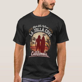 Camiseta Paseo por las olas La Jolla Cove California Surfin