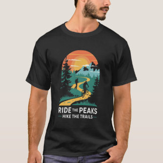 Camiseta Paseo por los senderos: Senderismo y ciclismo
