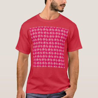 Camiseta Paseo por un bici con el cuello de bici
