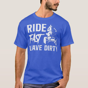 Camiseta Paseo rápido Salir sucio de cuatro ruedas en bicic