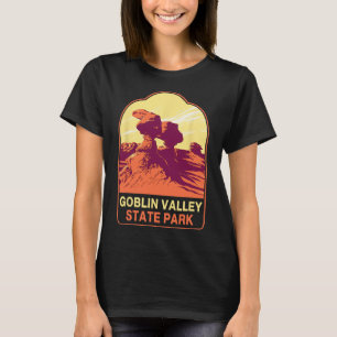 Camiseta Paseo Retro por el Parque Estatal Goblin Valley Ca