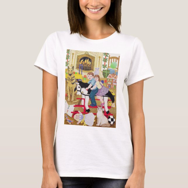 Camiseta Paseo-uno-Gallo-Caballo (Anverso)