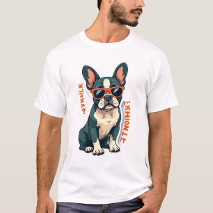 Camiseta Paseo Vintage Me Lo Pensaré Bulldog Francés Divert