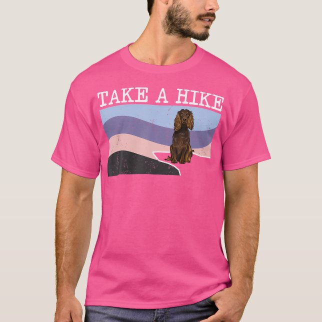 Camiseta Paseos Gráficos De Hike Boykin Spaniel (Anverso)