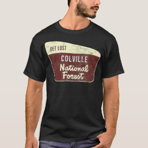 Camiseta Paseos por el bosque nacional de Colville al aire 