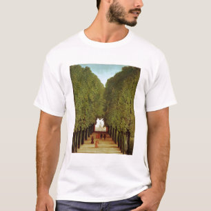 Camiseta Pasillo en el parque de Santo-Nube, 1908 (aceite