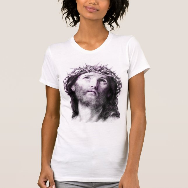 Camiseta Pasión - cabeza de Cristo (Anverso)