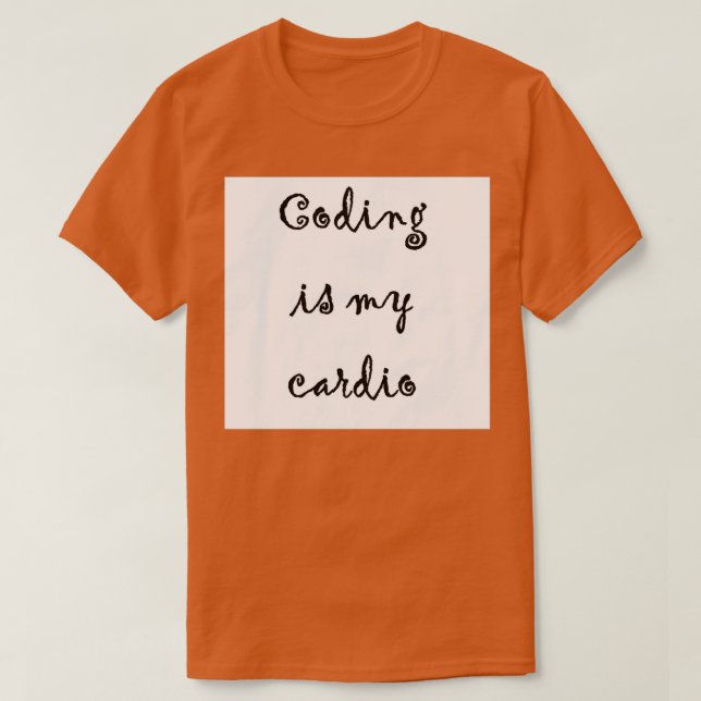 Camiseta Pasión de codificación (Diseño del anverso)