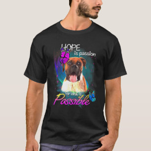 Camiseta Pasión de perro bóxer por lo posible