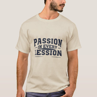Camiseta Pasión, escuela secundaria para profesores