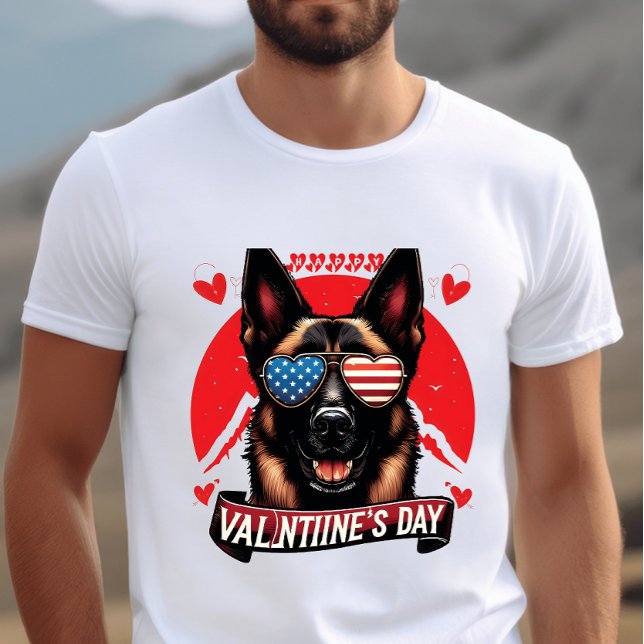 Camiseta Pasión patriótica pooch - amor de perro en el día  (Subido por el creador)