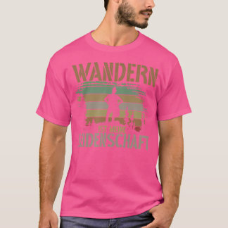 Camiseta Pasión por el senderismo Montañismo Montañismo Al