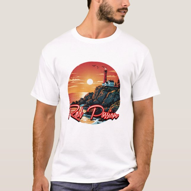 Camiseta Pasión roja (Anverso)