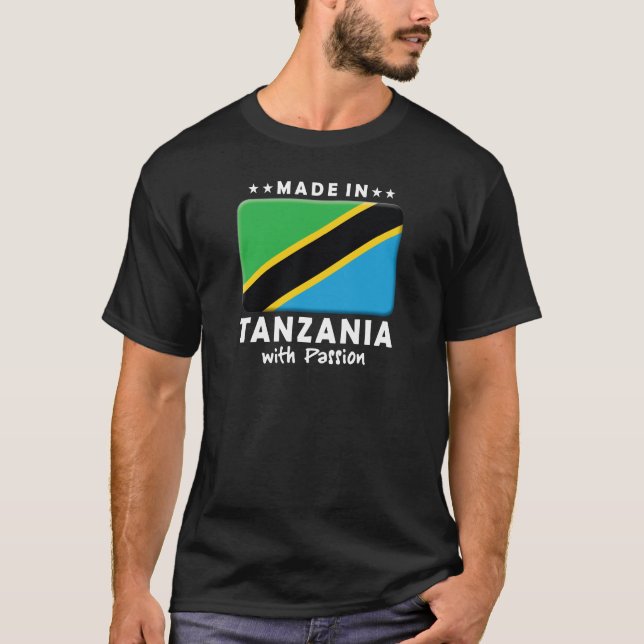 Camiseta Pasión W de Tanzania (Anverso)