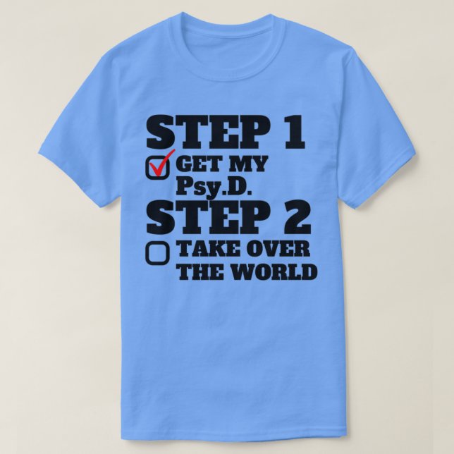 Camiseta Paso 1 Obtener Mi Paso PsyD 2 Tomar El Control De  (Diseño del anverso)