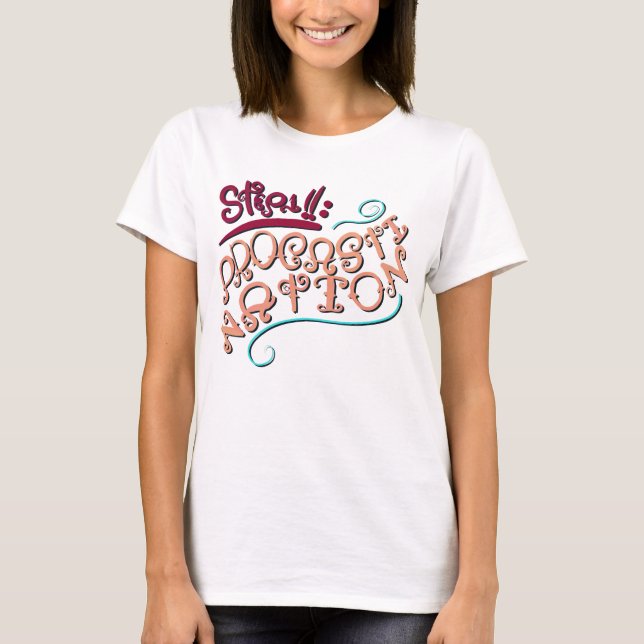 Camiseta Paso 1: Procrastinación (Anverso)