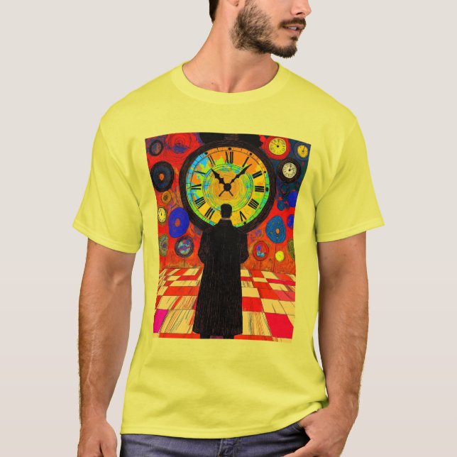 Camiseta Paso al mundo de los circuitos de tiempo infinitos (Anverso)