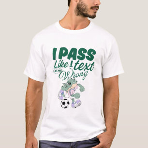 Camiseta Paso como si enviara un mensaje de texto, tarde y 