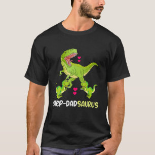 Camiseta Paso Dadsaurus T Rex Dinosaur Step Dad Saurus Fami