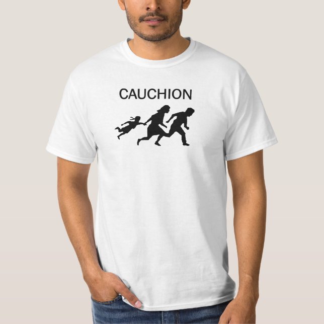 Camiseta Paso de frontera de CAUCHION (Anverso)