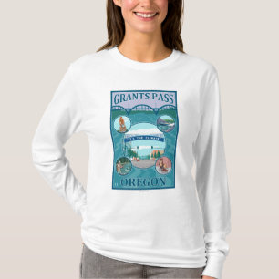 Camiseta Paso de las concesiones, poster del viaje de