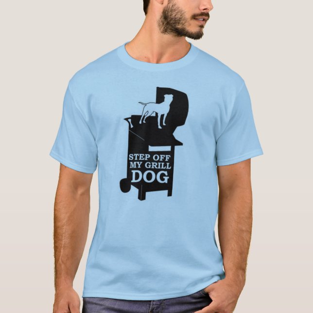 Camiseta Paso de mi parrilla, PERRO (Anverso)