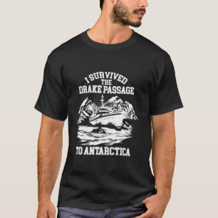 Camiseta Paso del drenaje de cruceros en la Antártida sobre