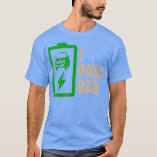 Camiseta Paso el gas Funny Electric Car pun chiste del cond