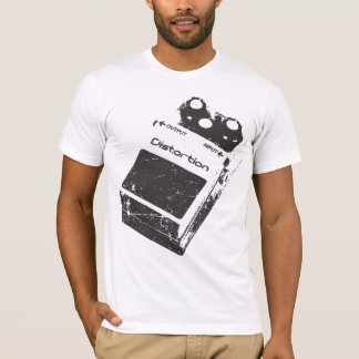 Camiseta Paso en él - la distorsión efectúa el pedal