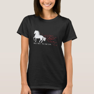 Camiseta Paso Fino.  Sienta el amor
