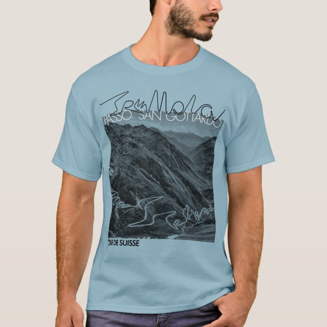 Camiseta Paso gótico Tour de Suisse "Tremola" (Anverso)