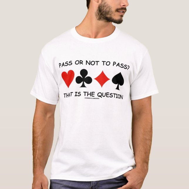 Camiseta Paso o no al paso que es la pregunta (el puente) (Anverso)