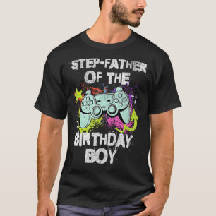 CAMISETA PASO PADRE DEL JUEGO DE VIDEOJUEGOS DE CUMPLEAÑOS