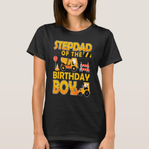 Camiseta Paso Papá de la familia de construcción del niño d