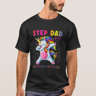 Camiseta Paso Papá Del Chica De La Princesa De Cumpleaños U