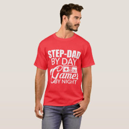Camiseta Paso-papá por videojugador del día por noche