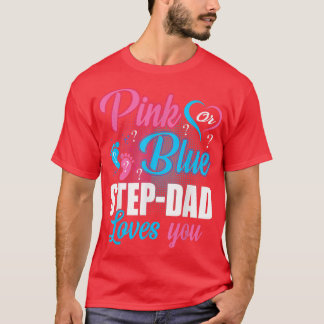 Camiseta Paso Rosa O Azul Papá ama a tu bebé de género Reve