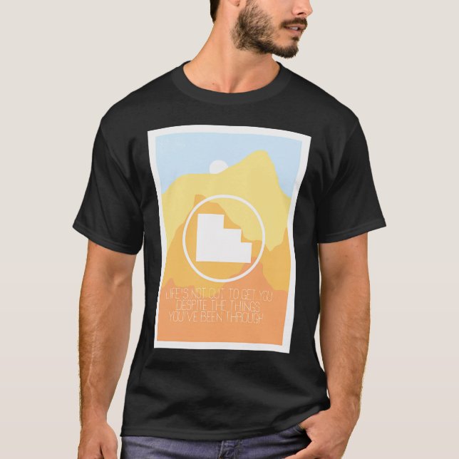 CAMISETA PASOS DE ORO (NARANJA) (Anverso)