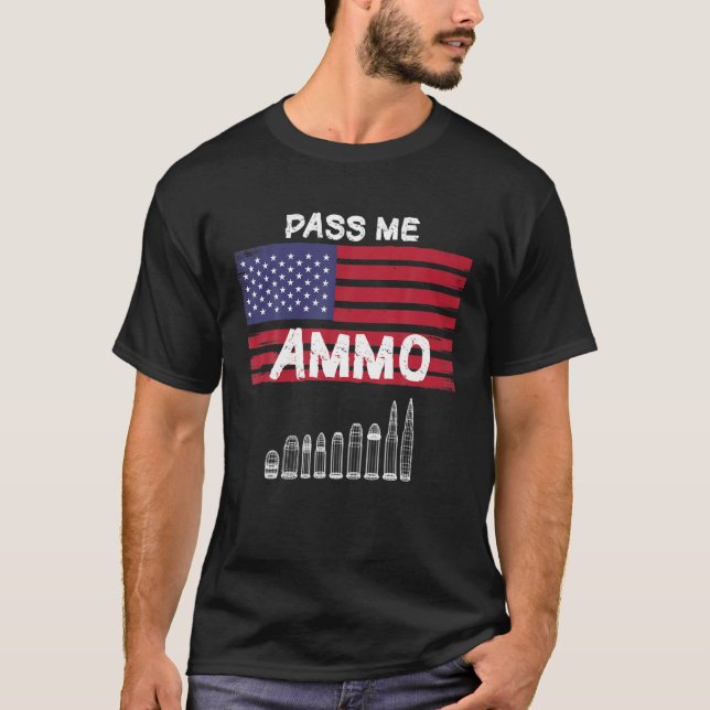 Camiseta Pass Me Ammo Cool Ammunition (Anverso)